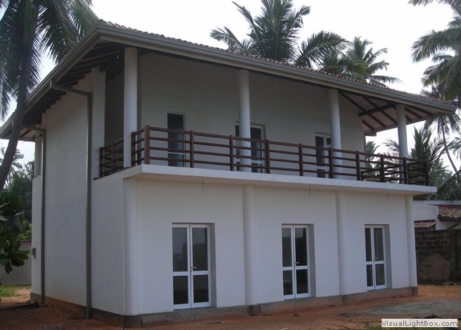 beach front villa at talpe villa construction project by sithagi design