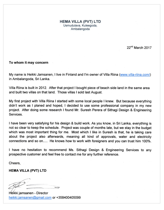 New house construction company in sri lanka